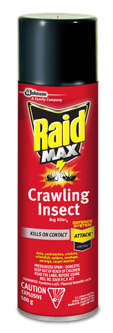 Raid Max® Crawling Insect Bug Killer
