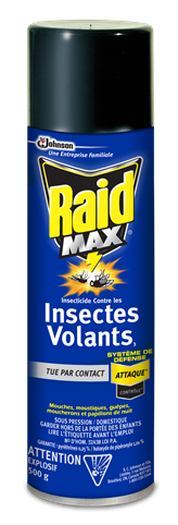 Raid MAX Insecticide contre les insectes volants